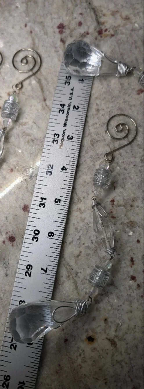 Vintage clear acrylic